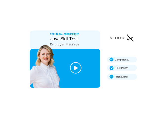 Glider AI skill intelligence platform Talent Quality Platform Assessment Software