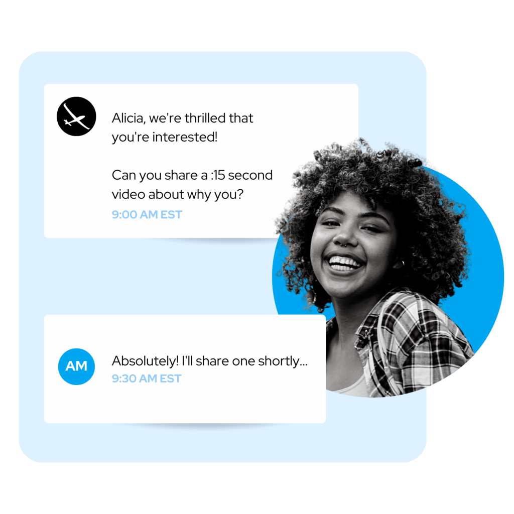 Text Recruiting Software Glider AI
