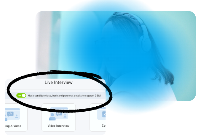 Glider AI skill intelligence platform Technical Interview Software Includes DEI