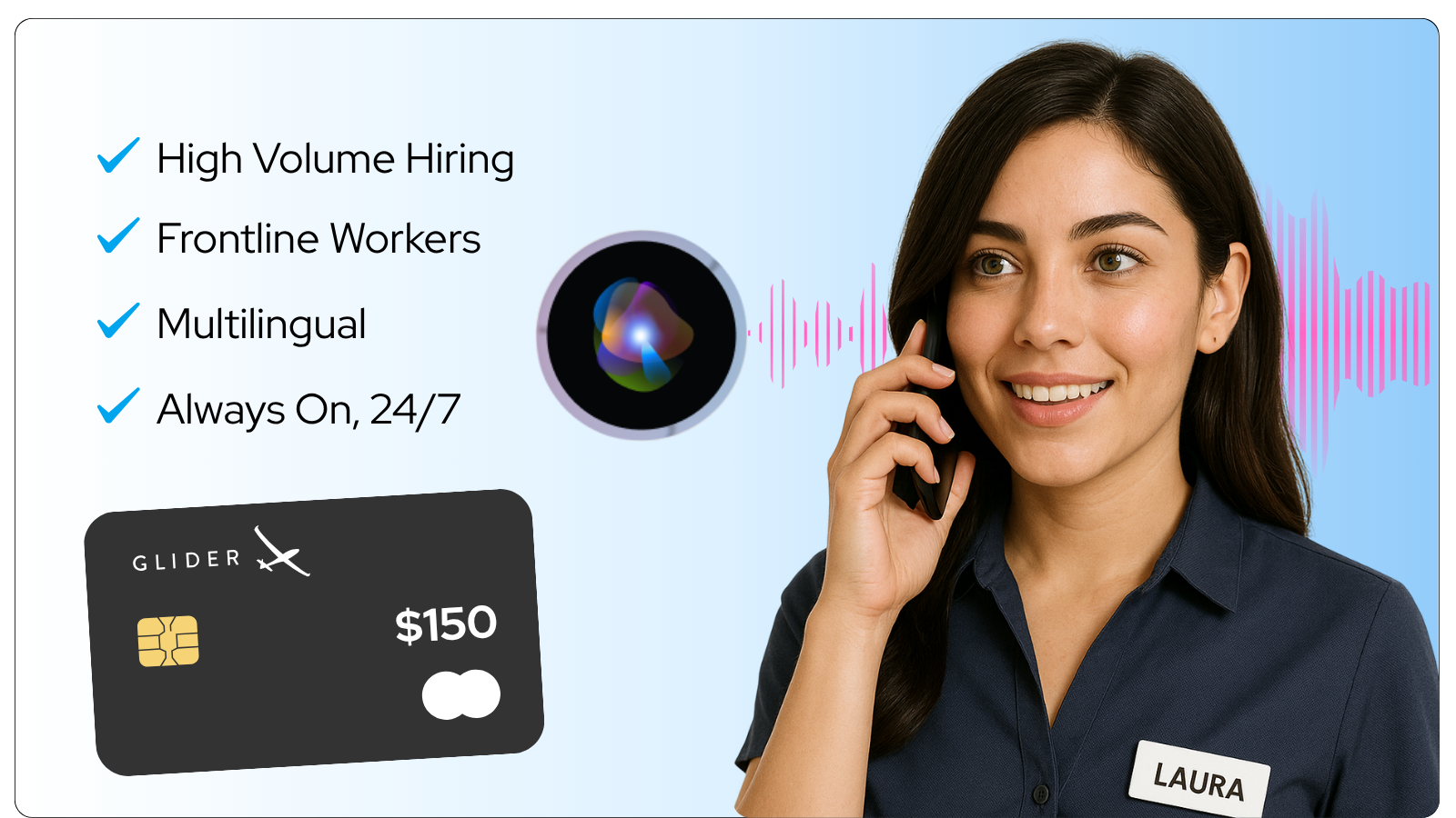 AI Voice Recruiter Glider AI Gift Card Offer 1