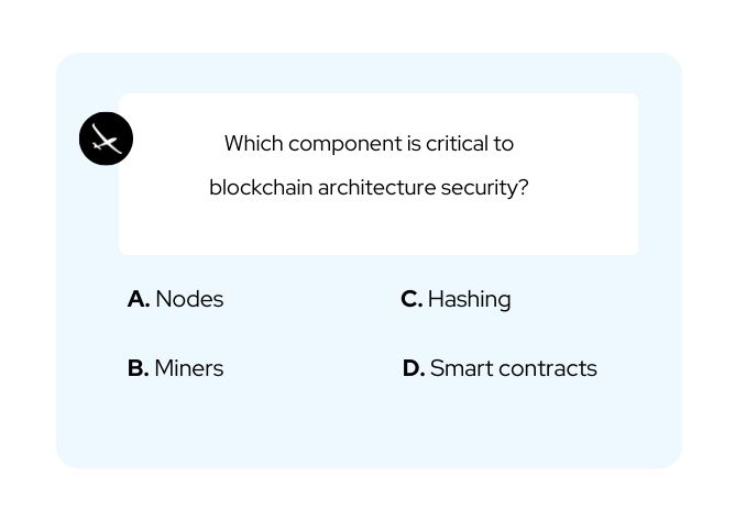New Updated Blockchain Architecture Skill Test for 2023